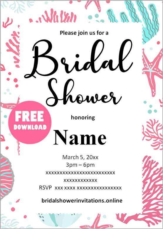 bridal shower invitations online