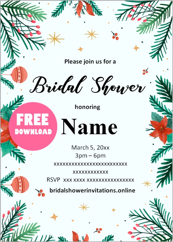 bridal shower invitations online