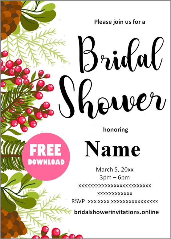 diy bridal shower invitations