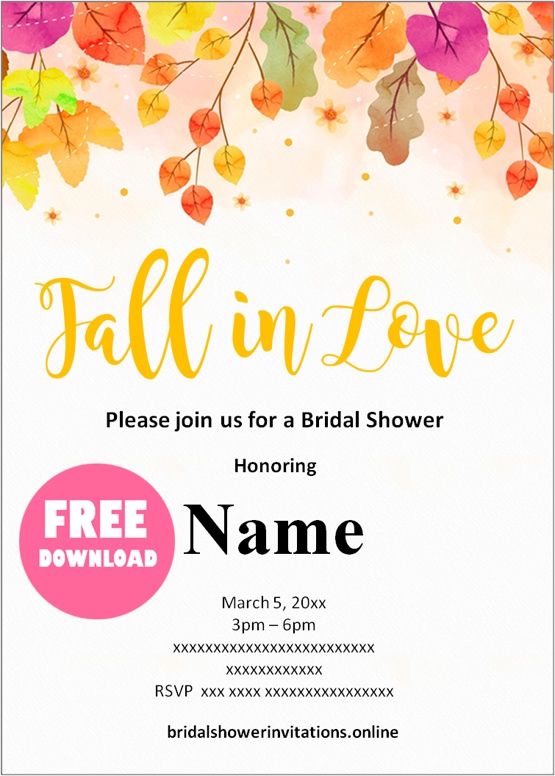 bridal shower invitations ideas