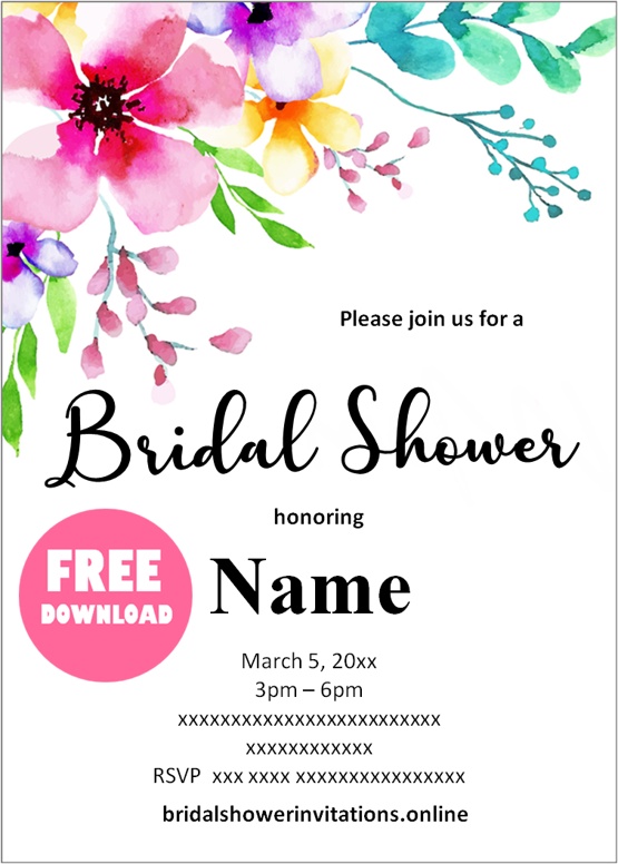 online bridal shower invitations