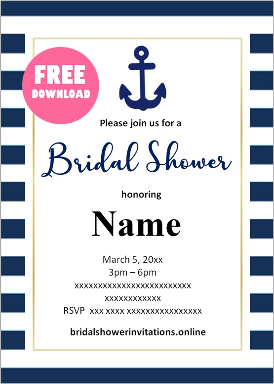 bridal shower invitations ideas