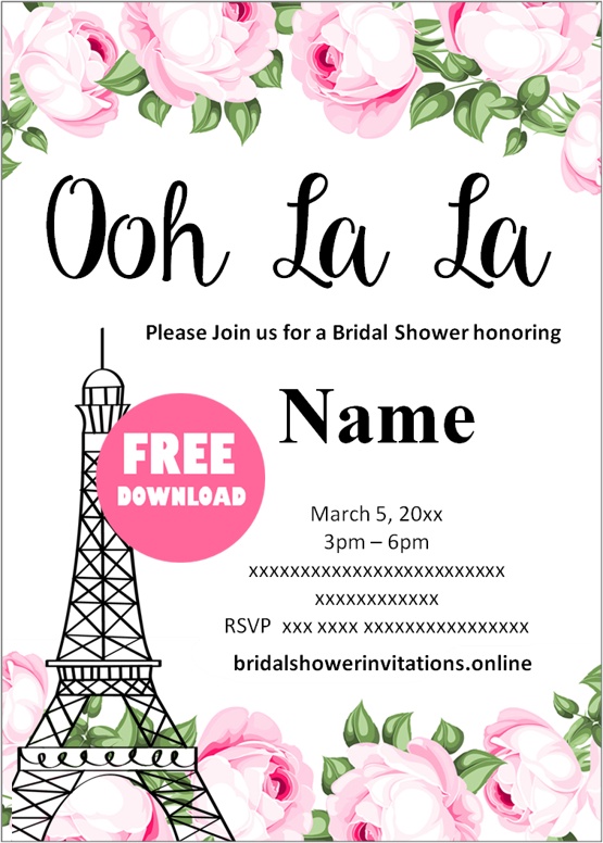 cheap bridal shower invitations