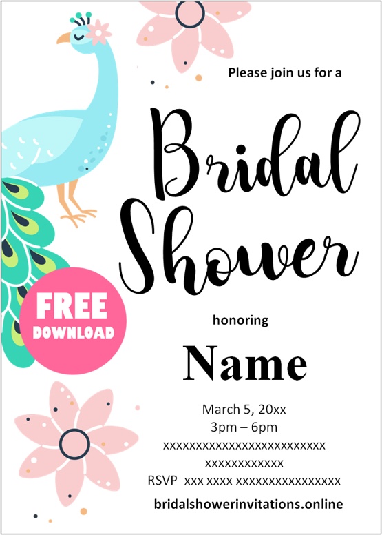 unique bridal shower invitations