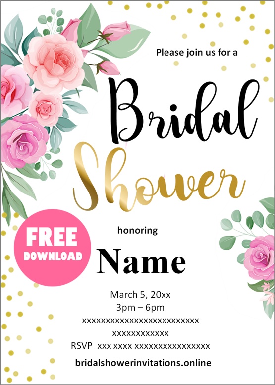 bridal shower invitations online