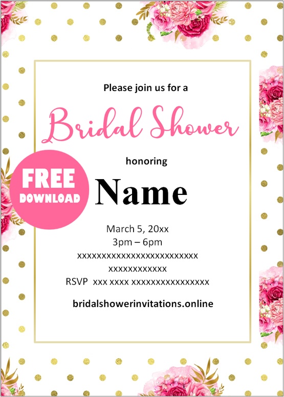 diy bridal shower invitations