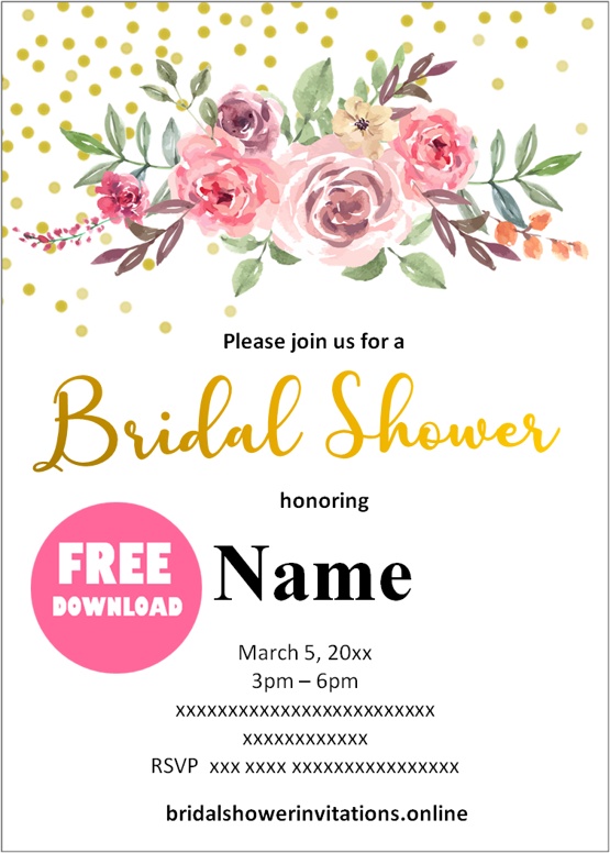 free online bridal shower invitations