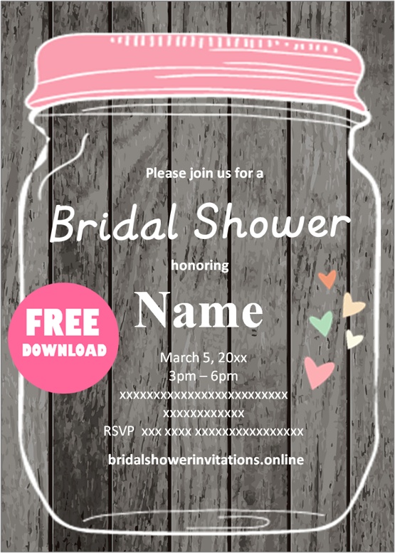 bridal shower e invitations