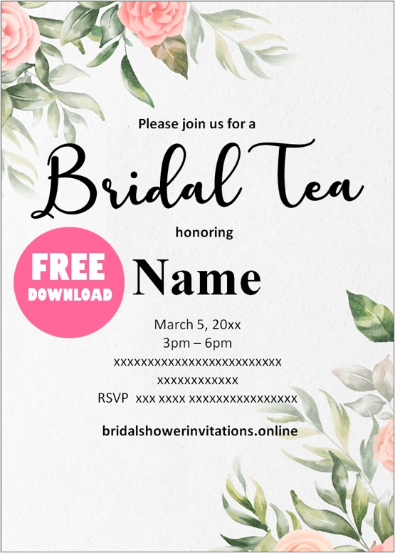 bridal shower invitations online