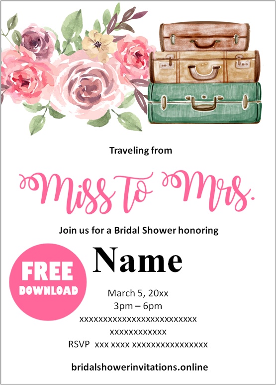 invitations for bridal shower