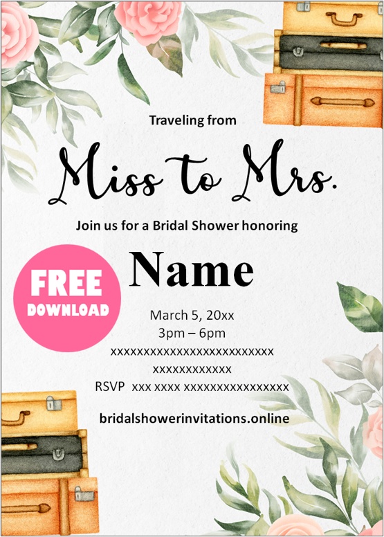 invitations bridal shower