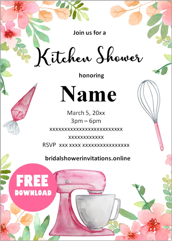 invitations for bridal shower