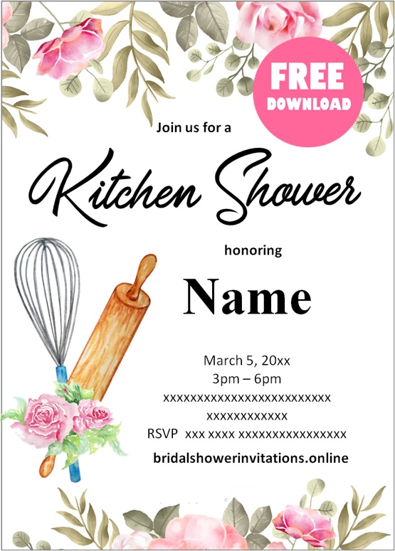 invitations bridal shower